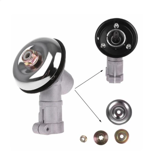 MOTORLU TIRPAN BAŞLIĞI REDÜKTÖRÜ  28MM 9 DİŞ ürün görseli 1