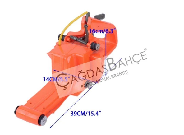 HUSQVARNA 61 / 268 /  272 MOTORLU TESTERE BENZİN DEPOSU KOMPLE ürün görseli 1