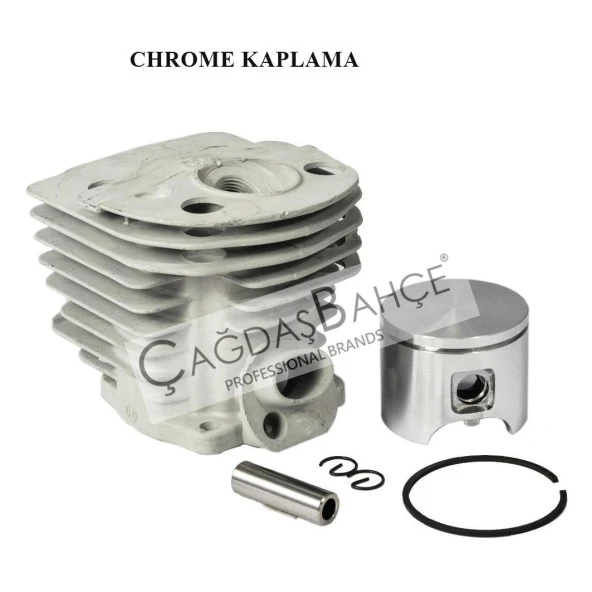 HUSQVARNA 55 / 51TESTERE CHROME SİLİNDİR PİSTON SETİ 46 mm ürün görseli 1