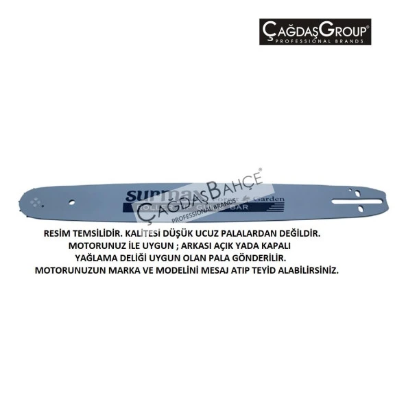 DOLMAR 111 / 116 / 120  3/8 - 34 DİŞ AĞAÇ MOTORU PALASI -KLAVUZ ürün görseli 1