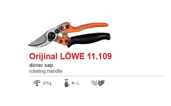 LÖWE 11.109 BUDAMA MAKASI - MADE İN GERMANY ürün görseli 1