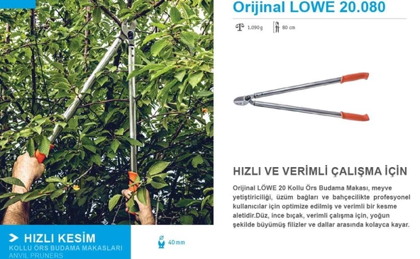 LÖWE 20.080 BUDAMA MAKASI - MADE İN GERMANY ürün görseli 1