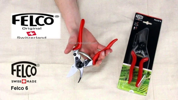 Felco 6 Budama Makası 19.5 cm Sağ El By-Pass ürün görseli 1