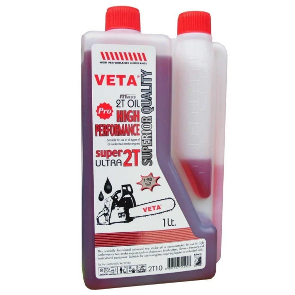 Veta 2T Ölçekli 2 Zamanlı Motor Yağı 1 Litre ürün görseli 1