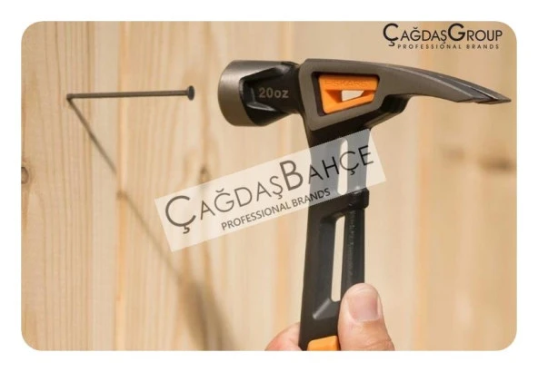 Fiskars Professional Çekiç-XL 850G 1020215 - Resim 3
