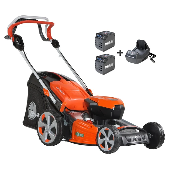 Oleomac Gİ48T Akülü Çim Biçme Makinesi 2 Adet 5 AH Akü + Şarj Cihazı ürün görseli 1