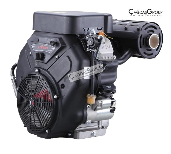Loncin LC2V90FD-1 Marşlı Dikey Milli tek Motor 33.5 HP ürün görseli 1