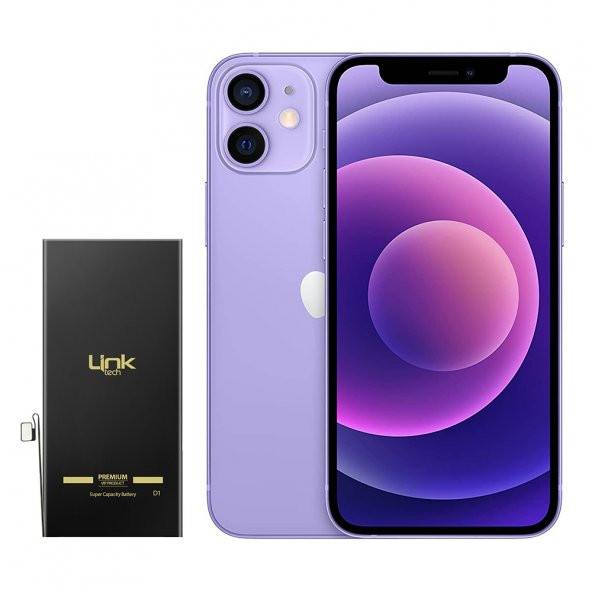LinkTech iPhone 12 Premium Batarya 3300 mAh - Resim 2