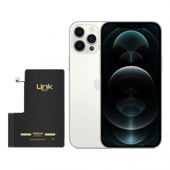 LinkTech iPhone 12 Pro Max Premium Batarya 4400 mAh - Resim 3