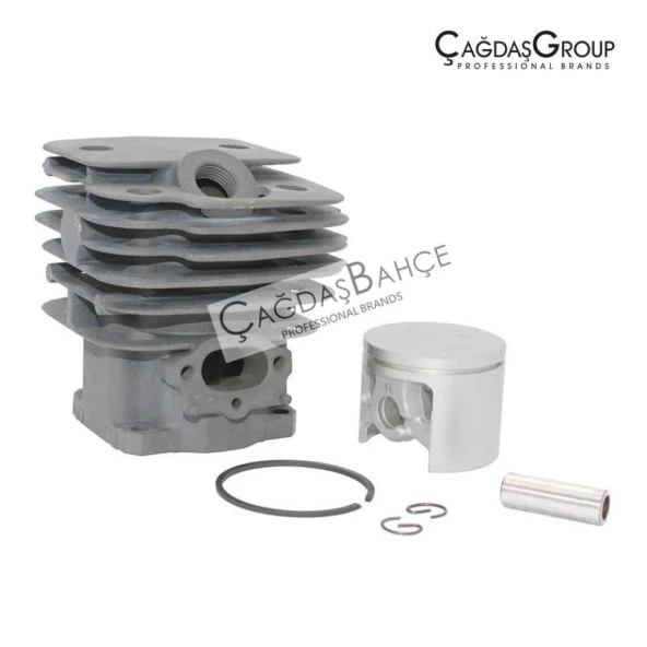 DOLMAR 111 NİKASİL SİLİNDİR PİSTON SETİ 44 mm - Resim 3