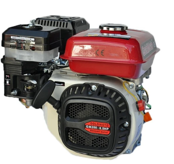 GoldMoto GM200 Benzinli Motor 6.5 Hp İpli Krank Mili Kamalı ürün görseli 1