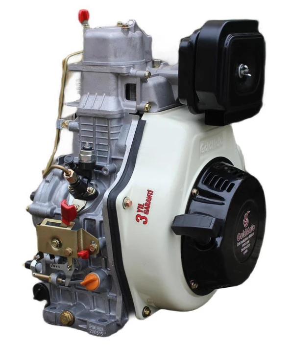 GoldMoto GM186FAE-G1A Dizel Motor 10 Hp Marşlı Konik Uzun Krank ürün görseli 1