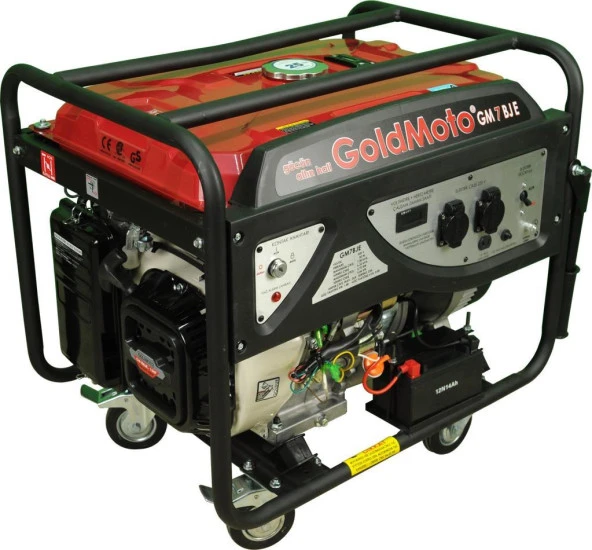 GoldMoto GM7BJE Benzinli Marşlı Jeneratör 7 KW ürün görseli 1