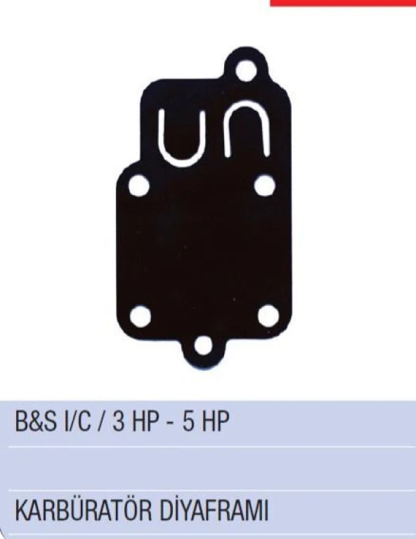 BRİGGS STRATTON 3 HP / 5 HP KARBÜRATÖR DİYAFRAM ürün görseli 1