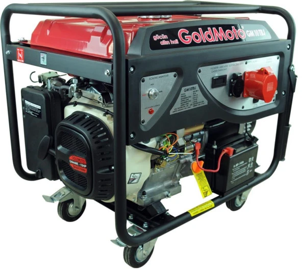 Goldmoto Gm10tbj Benzinli Marşlı Jeneratör 10 Kw Trifaze ürün görseli 1