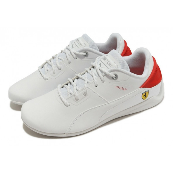 Puma Ferrari Drift Cat Delta Erkek Beyaz Sneaker (DAR KALIPTIR) ürün görseli 1