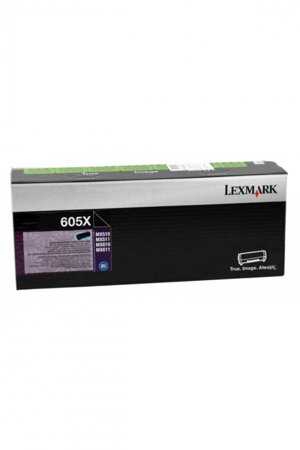 LEXMARK 605X 60F5X00 SİYAH YÜKSEK KAPASİTE TONER-MX510 / MX511 / MX611 ürün görseli 1