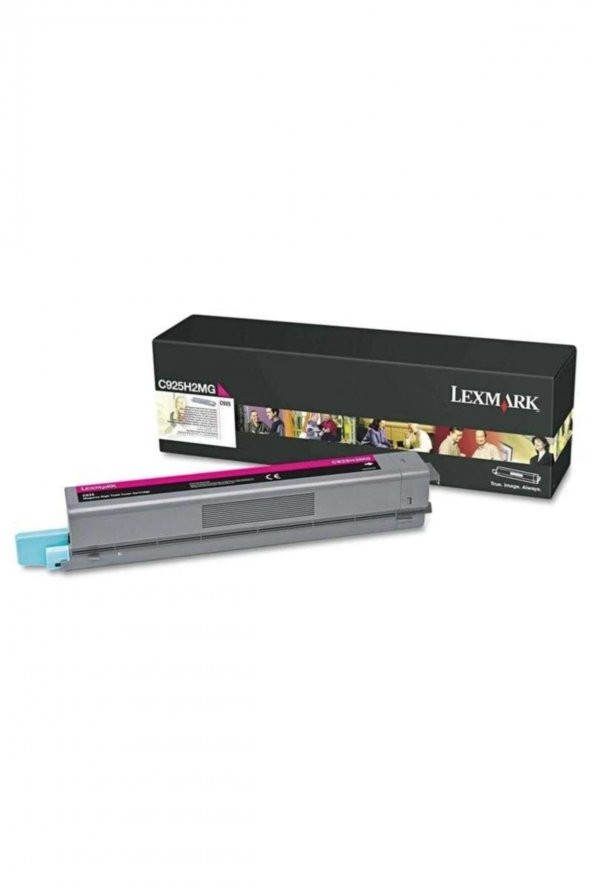 LEXMARK C925 C925H2MG KIRMIZI ORJİNAL TONER ürün görseli 1