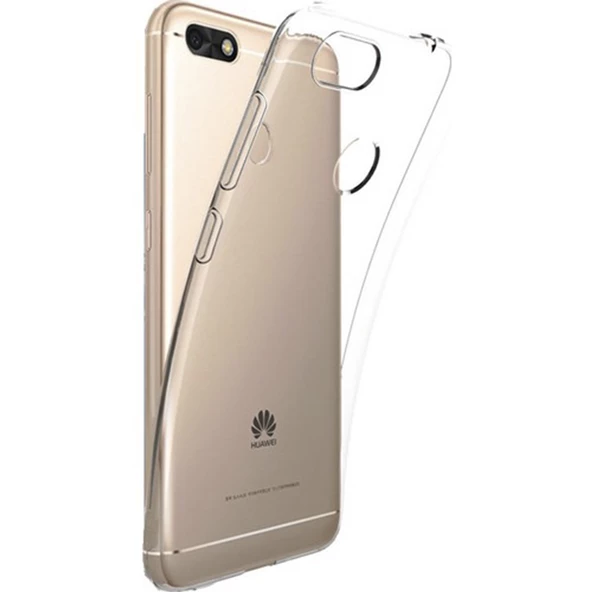 Huawei P9 Lite Mini Kılıf Soft Silikon Şeffaf Arka Kapak ürün görseli 1