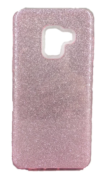 Samsung S9 (G960) 3in1 Simli Silikon Arka Kapak Pembe ürün görseli 1