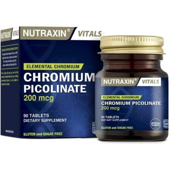 Nutraxin Chromium Picolinate 90 Tablet ürün görseli 1
