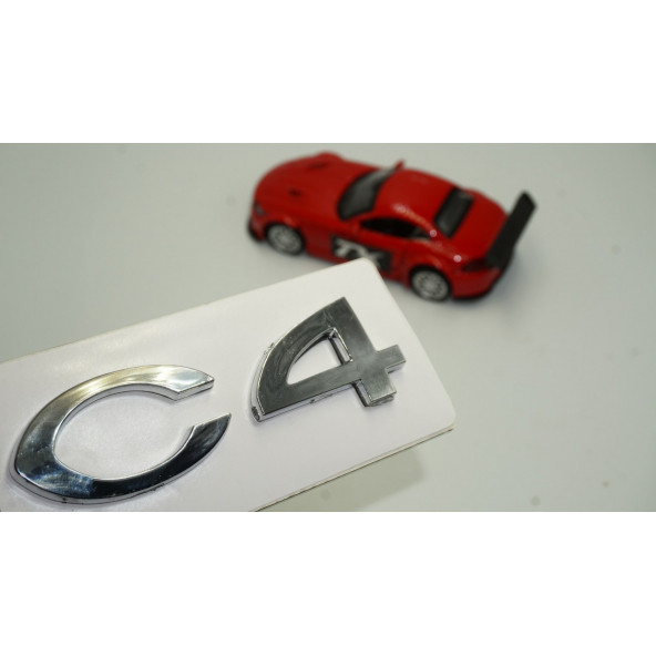 Citroen C4 Picasso 2010 2014 Bagaj Krom ABS 3M 3D Yazı Logo Amblem ürün görseli 1
