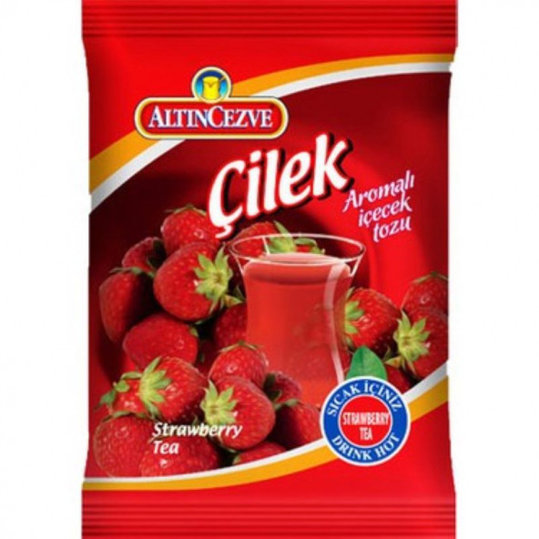 ALTINCEZVE ÇİLEK AROMALI İÇECEK TOZU - Resim 2