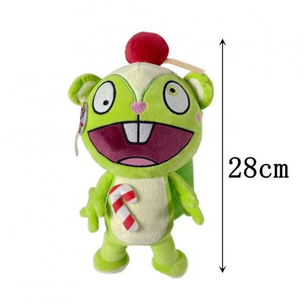Happy Tree Friends Nutty Oyuncak Peluş 28 CM - Resim 4