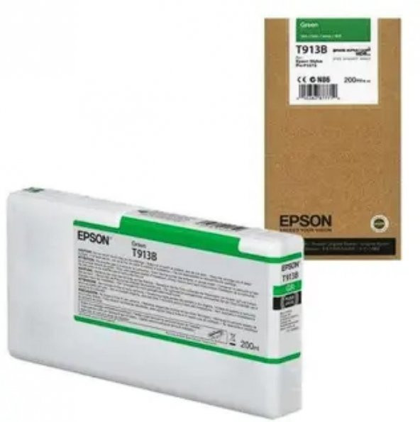 Epson T913B Ultrachrome Yeşil Kartuş (2024) - SC-P5000/5070 Uyumlu Kartuş ürün görseli 1