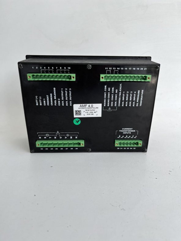 AMF 4.0 Automatic Mains Failure Jeneratör Kontrol Paneli 2.El - Resim 4