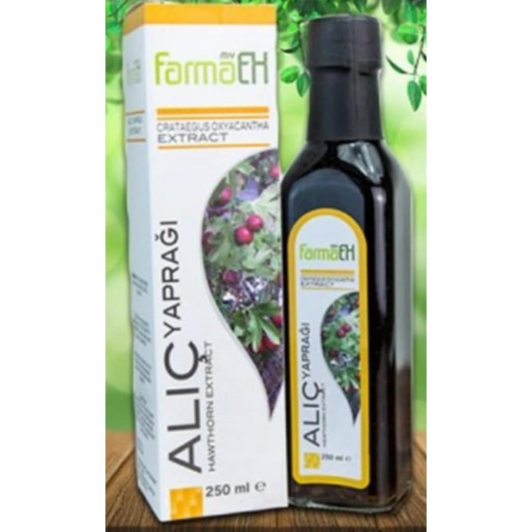 My FarmaEX Alıç Yaprağı Ekstraktı 2 x 250 ML ürün görseli 1
