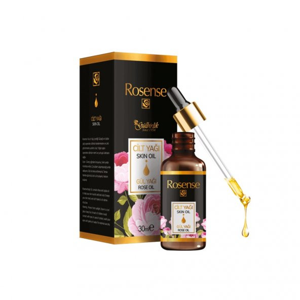 Rosense Cilt Gül Yağı 3 x 30 ML ürün görseli 1