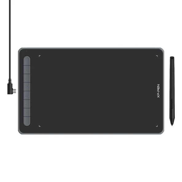 XP-Pen Deco LW_BK Bluetooth Kablosuz Grafik Tablet Siyah ürün görseli 1