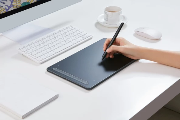 XP-Pen Deco LW_BK Bluetooth Kablosuz Grafik Tablet Siyah - Resim 6