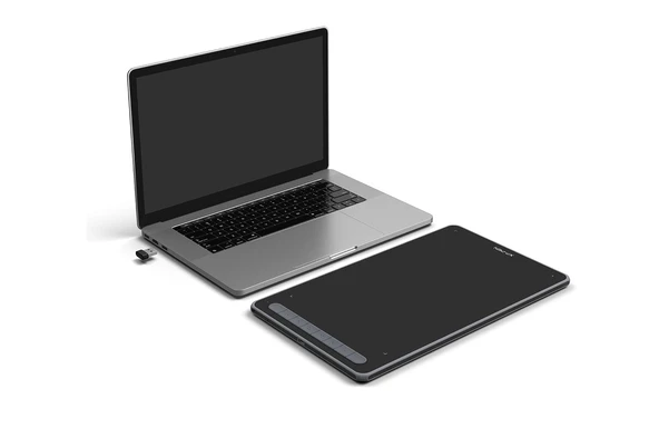 XP-Pen Deco LW_BK Bluetooth Kablosuz Grafik Tablet Siyah - Resim 3