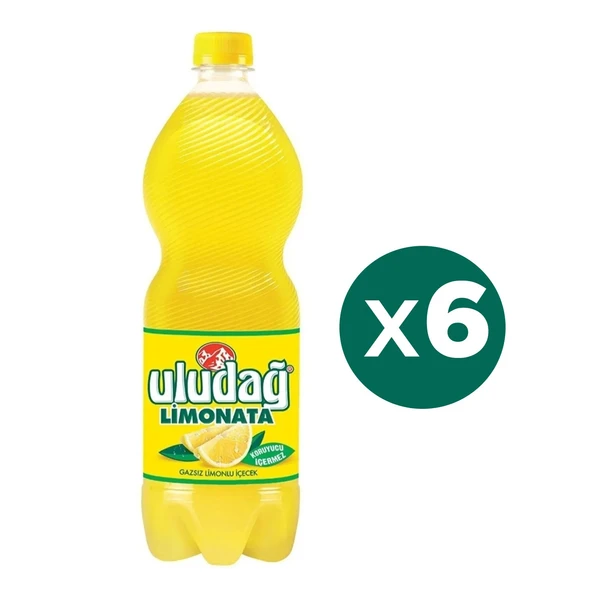 Uludağ Limonata 1 lt 6 Adet ürün görseli 1