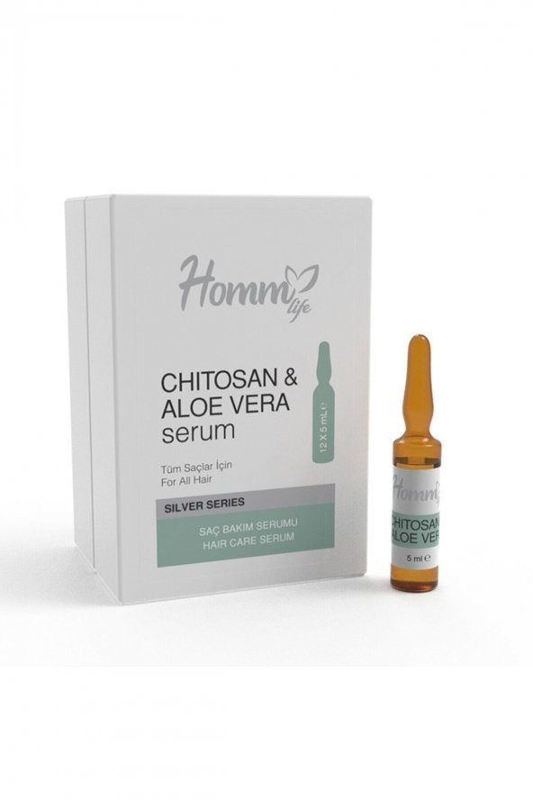 Homm Life Chitosan Aloe Vera Serum 12x5 ml ürün görseli 1
