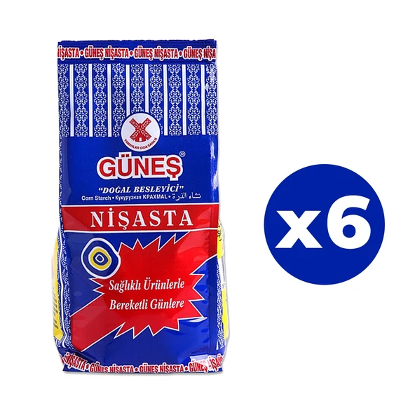 Güneş Mısır Nişastası 400 gr x 6 Adet ürün görseli 1