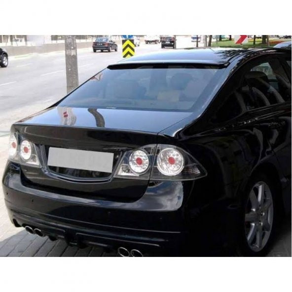 Ps Dizayn Honda Civic Fd6 Hibrid Style - Cam Üstü Spoiler 2006-2011 ürün görseli 1
