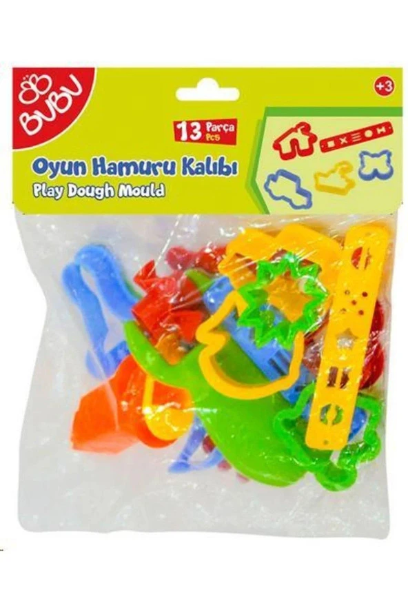 Bu-Bu Oyun Hamuru Kalıbı 13 Parça Oyun Hamuru Kalıbı ürün görseli 1