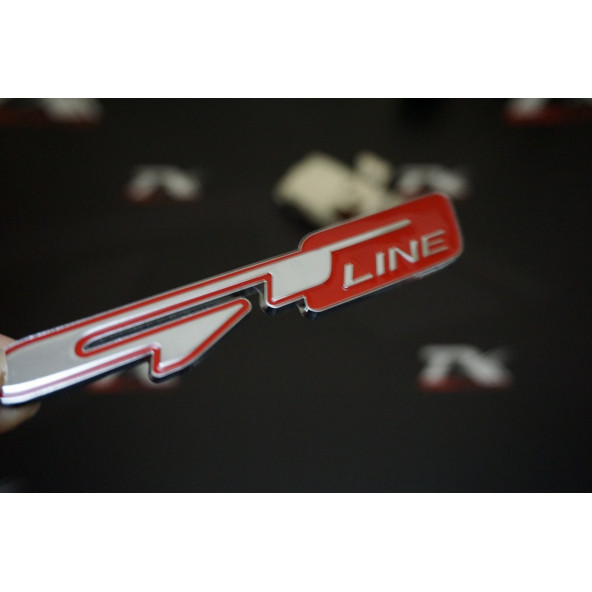 Kia Sportage GT Line Bagaj Logo 3M 3D Krom Metal Logo ürün görseli 1