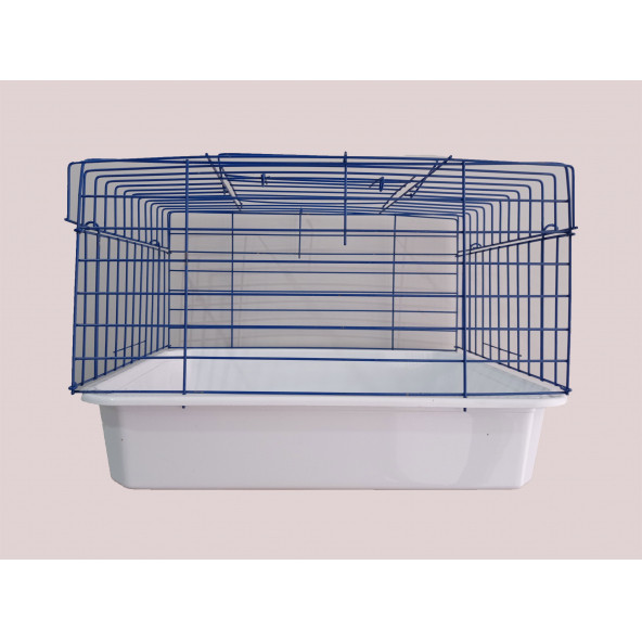 Kemirgen Kafesi Mavi Renk (Tavşan Guineapig) Büyük Boy ürün görseli 1