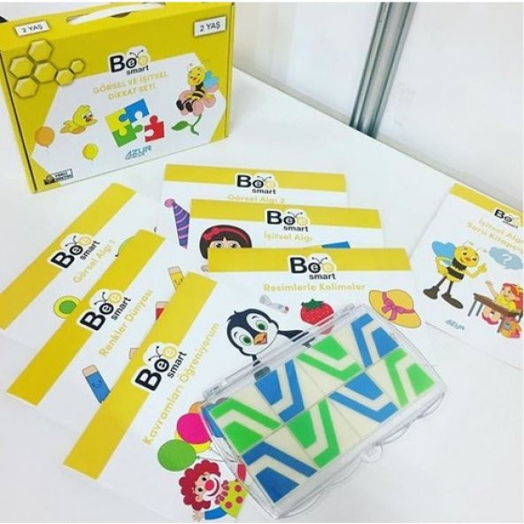 Bee Smart Görsel Ve İşitsel Dikkat Seti 2 Yaş - Resim 2
