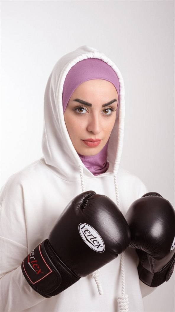 Gül Kurusu Pratik Hazır Geçmeli Tesettür Bone Sandy Kumaş Lüks Hijab 2115_18 ürün görseli 1