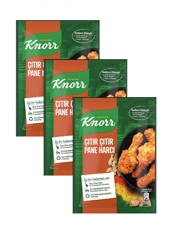 Çıtır Pane Harcı 90 gr, 3 adet ürün görseli 1