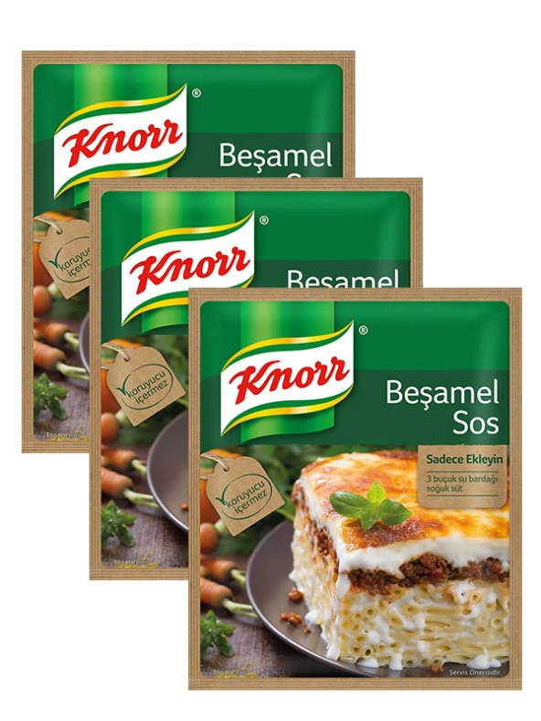 Beşamel Sos 70 gr, 3 adet ürün görseli 1