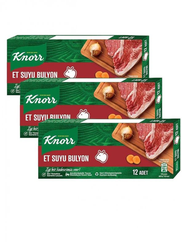 Et Suyu Bulyon (12 Adet), 3 paket ürün görseli 1