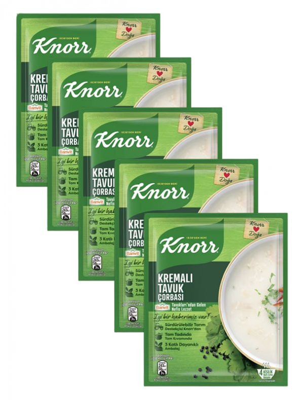 KREMALI TAVUK ÇORBA GRUBU, 5x72 gr ürün görseli 1