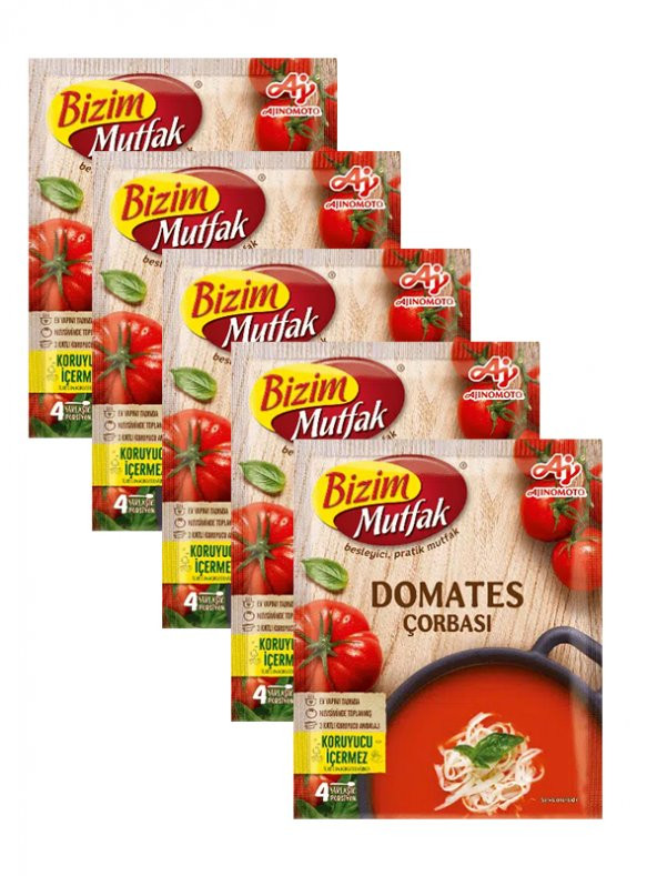 DOMATES ÇORBASI SETİ, 5x65 gr ürün görseli 1
