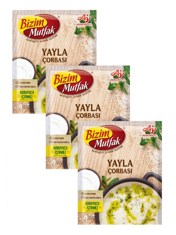 YAYLA ÇORBASI SETİ, 3x65 gr ürün görseli 1